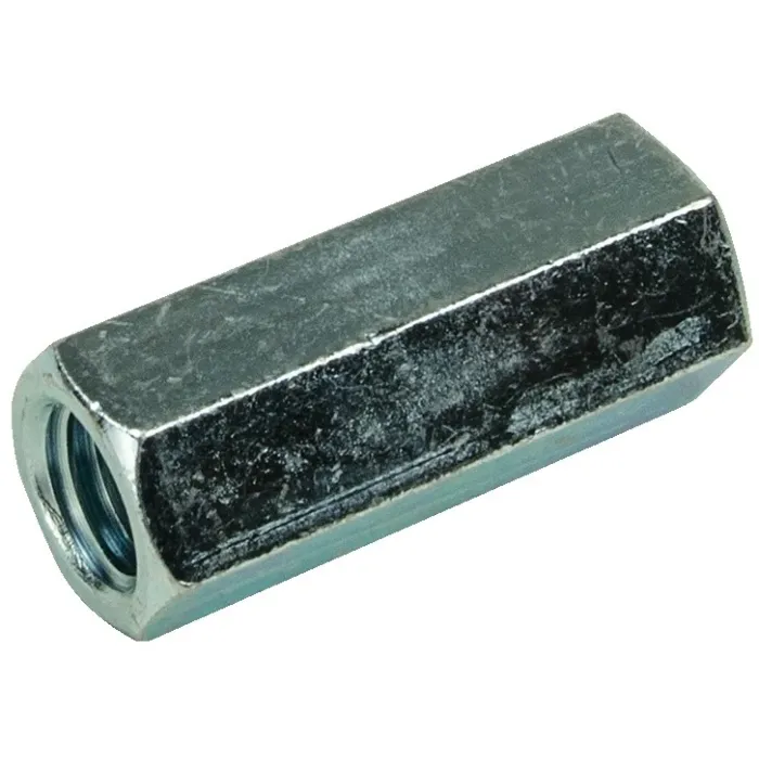 Coupling Nut (Zinc) 1/2"-13 x 1-3/4 in.