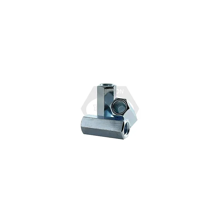 Coupling Nut (Zinc) 1/4"-28 x 7/8 in.