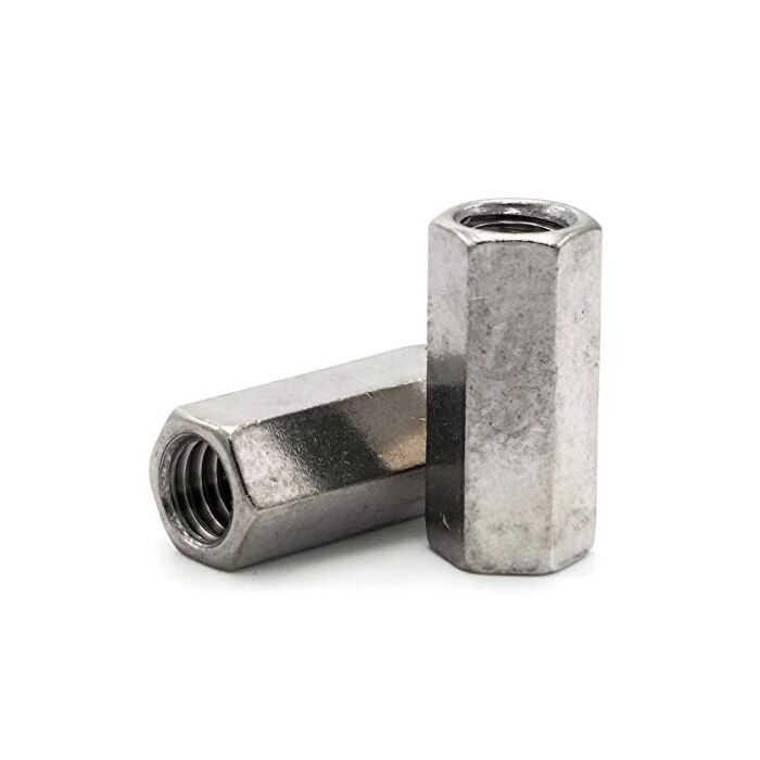 Titan™ 3/8-24 Steel Zinc Plated Coupling Nut