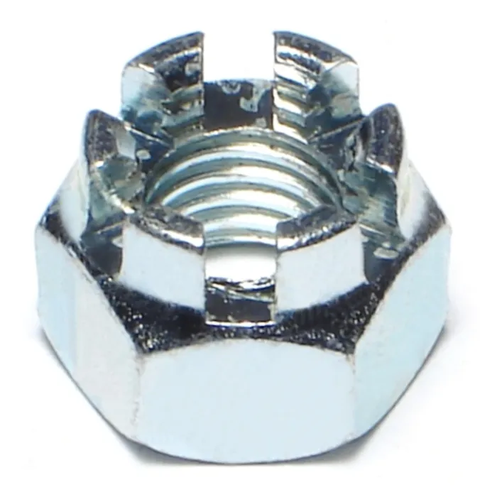 Castle Nut (Zinc) 12 mm - 1.75