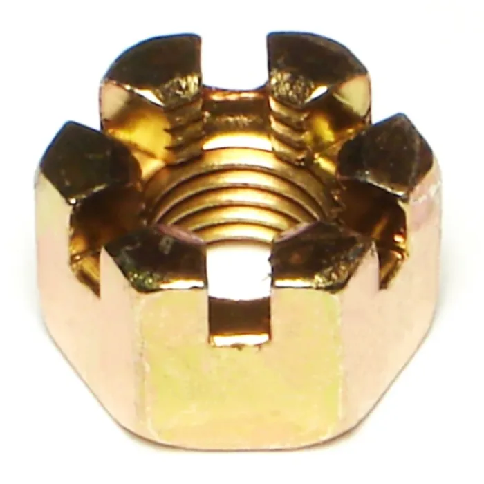 Castle Nut (Zinc) 10 mm - 1.25