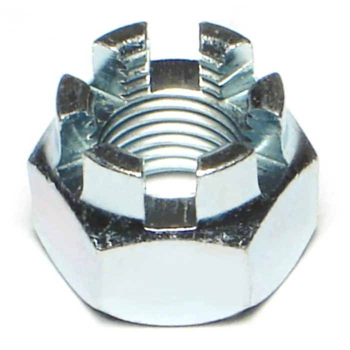 Castle Nut (Zinc) 12 mm - 1.25