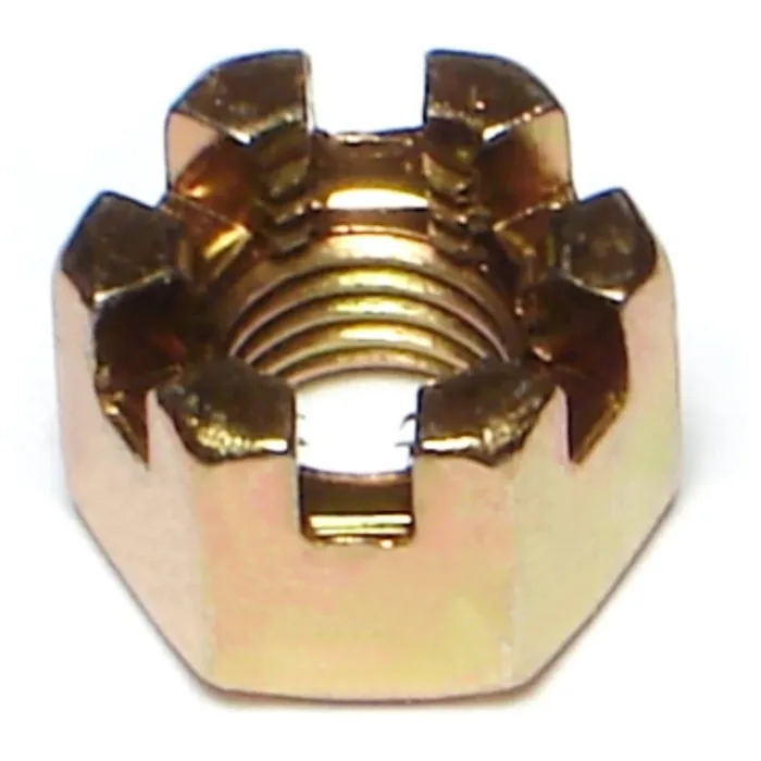 Castle Nut (Zinc) 8 mm - 1.00