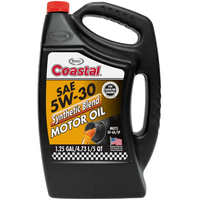 Warren Oil Coastal Synthetic Blend 5W30 5Qt