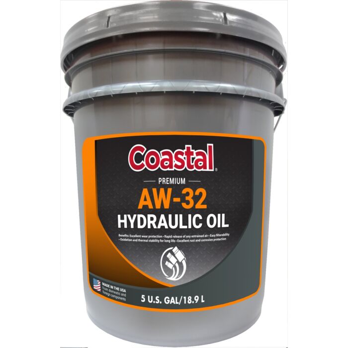 Warren Oil Coastal Prem Hyd Oil AW32 5-Pail