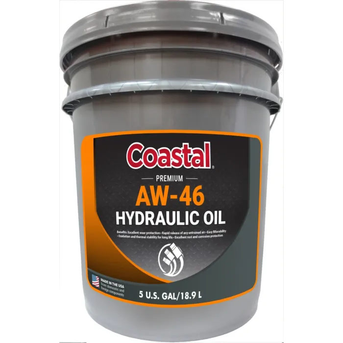 Warren Oil Coastal Prem Hyd Oil AW46 5-Pail