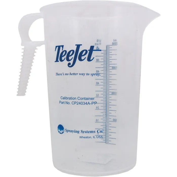 TeeJet 68 oz Volume Calibration Container