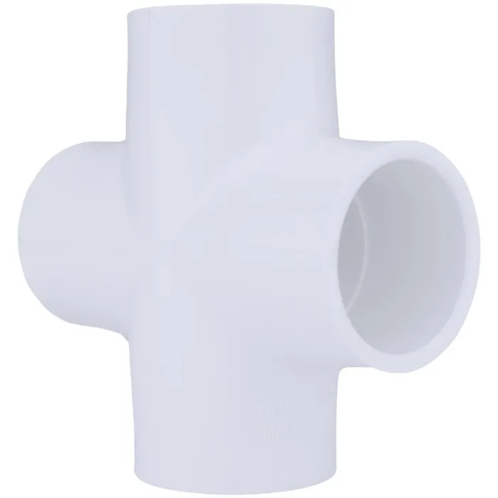 Charlotte Pipe 1-1/4 In. Schedule 40 Slip PVC Cross