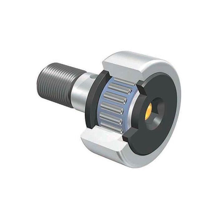 Accurate Bearing Company 1 in 5/8 in 7/16 in Slotted Head Cam Follower