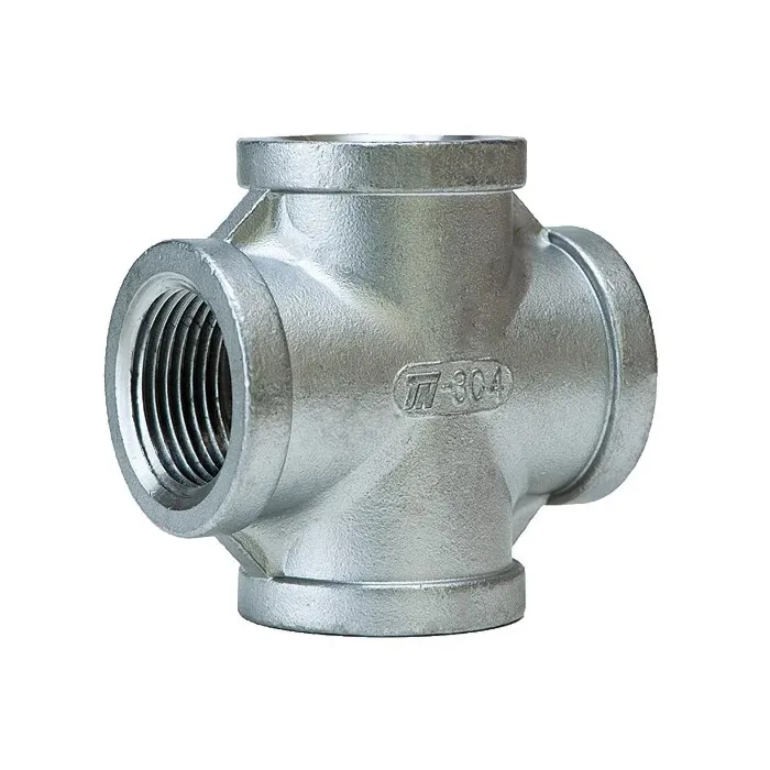 Trenton Cross 3/8 x 3/8 x 3/8 in FNPT Heavy Pattern Pipe Cross