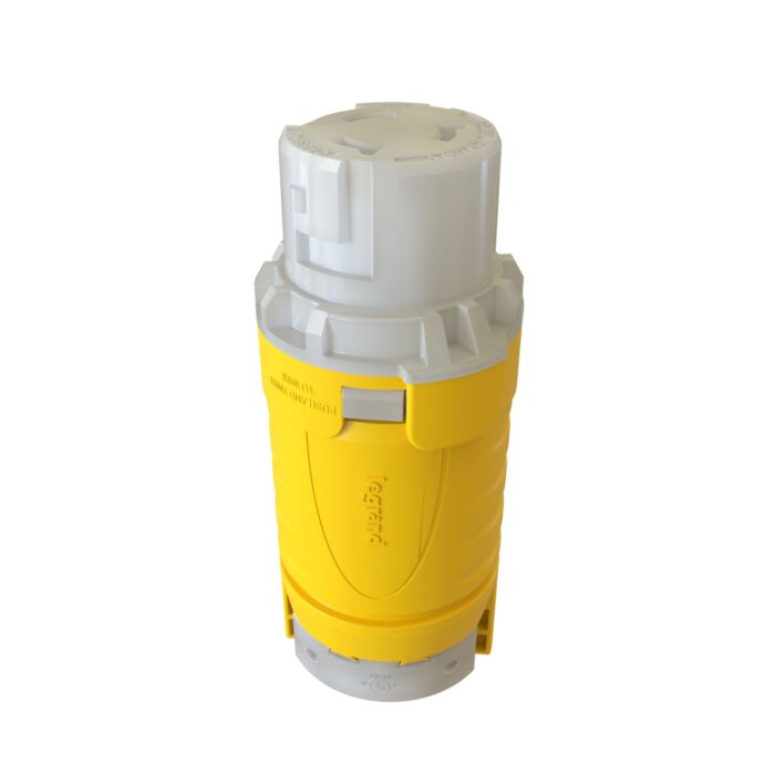Pass & Seymour TurnLok® 50A Corrosion-Resistant 125/250V 3-Pole 4-Wire Locking Connector