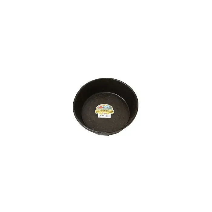 Little Giant Products 8 qt Rubber 14.5 in Feed Pan
