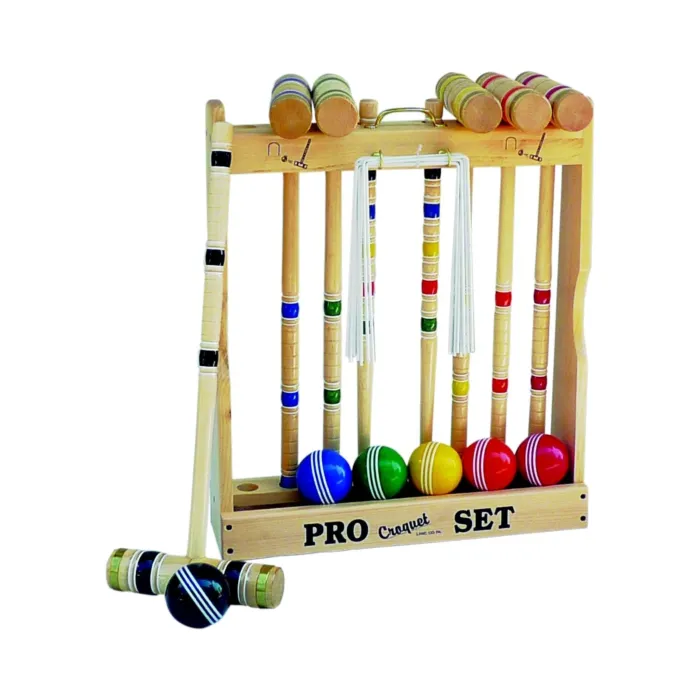 Deluxe 6-Player Garden Croquet Set