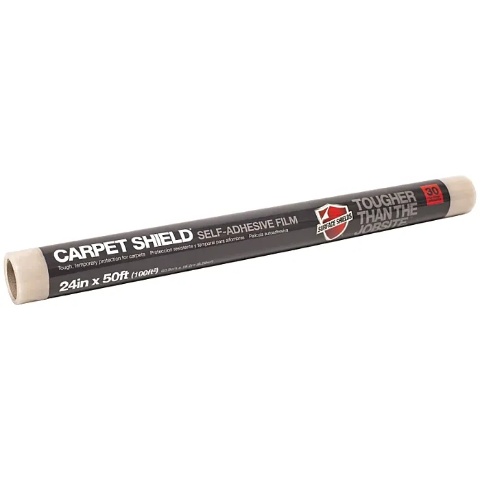 Surface Shields Self-Adhesive Film Carpet Shield (Clear) 2 ft x 50 ft