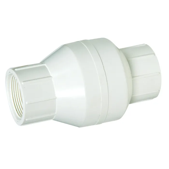 Boshart Industries 1-1/2" PVC SPRING LOADED C/V THREADED NPT