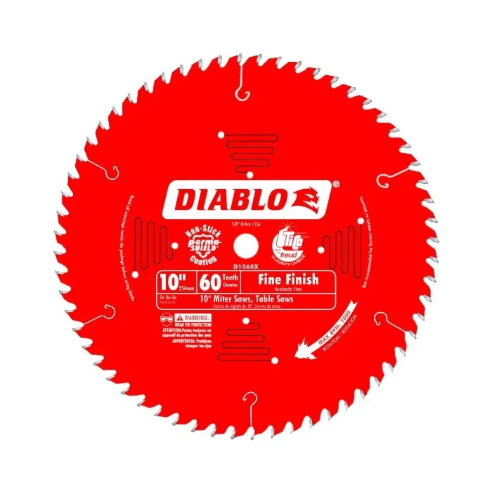 Diablo Tools 10 in. x 60 Tooth Fine Finish Saw Blade