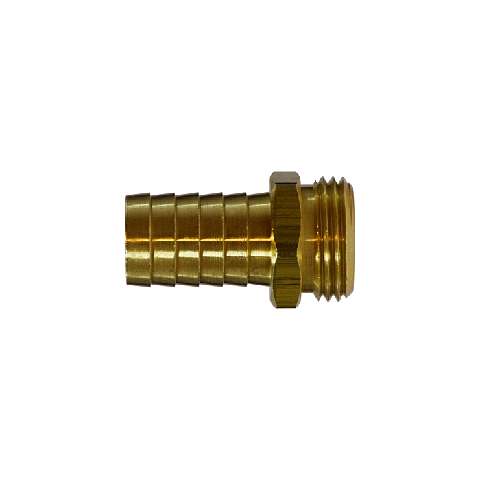 1 HOSE BARB X 3/4 MALE GARDEN HOSE ADAPTER