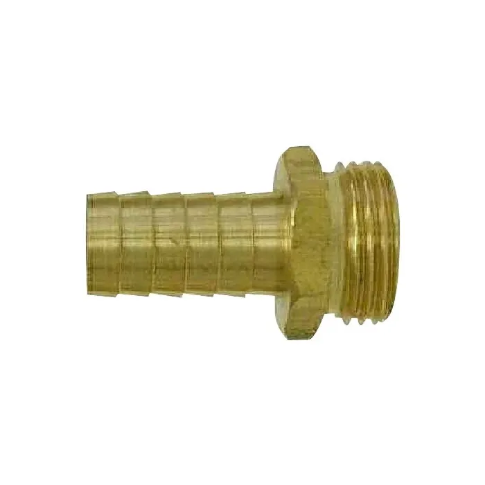 Brass Hose Adapter 3/4" MGH x 5/8" Barb