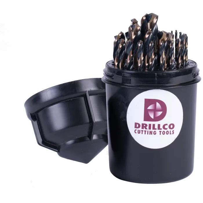 Drillco 29PC NITRO DRILL PAL 1/16-1/2 BY 64ths