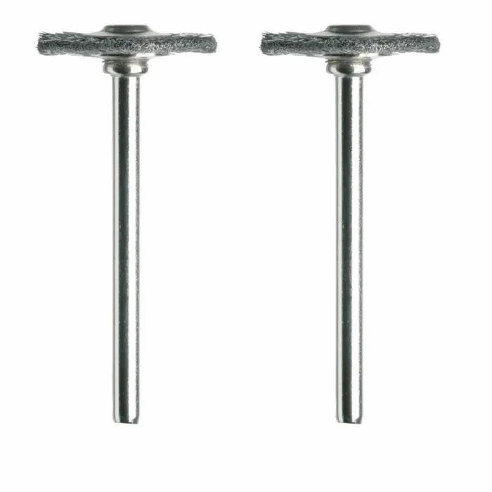 Dremel 3/4 In.. Carbon Steel Brushes (2 Pack)