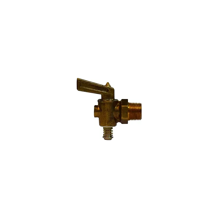 Midland Industries Lever Handle Drain Cock - 1/4 in. MIP