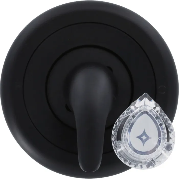 Danco Moen Lever and Knob Tub & Shower Trim Kit (Matte Black)