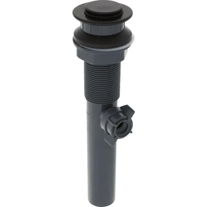 Danco EZ Connect Plastic Pop-Up Drain Stopper (Matte Black)