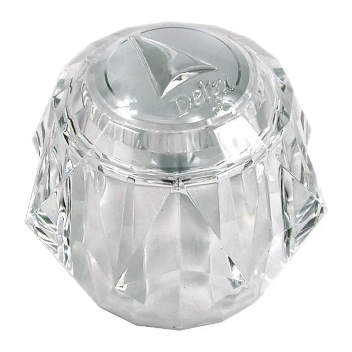 Delta Faucet Faucet Handle for Delta in Clear Acrylic