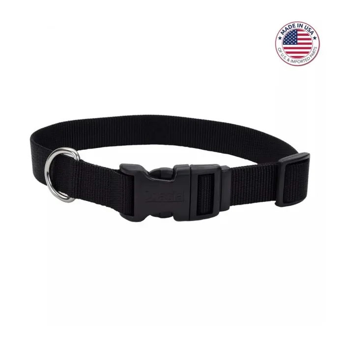 Coastal Pet Dog Collar 1"x18-26" Black