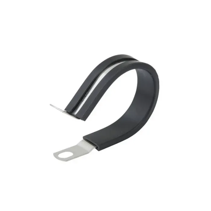 DC® 1-1/8 in ID x 1 - 1-1/8 in OD x 1/2 in W SS Loom Clamp