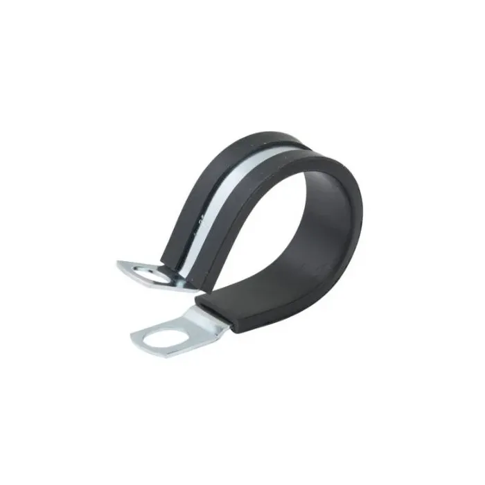 DC® 1-1/8 in ID x 1 - 1-1/8 in OD x 1/2 in W Steel Zinc Plated Loom Clamp