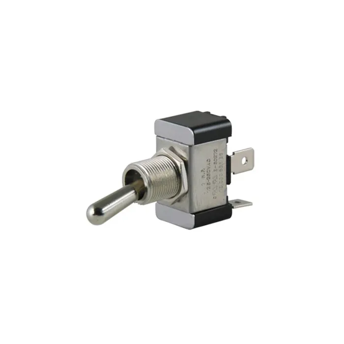 DC SPST On-Off Sealed Toggle Switch, Flat Terminal