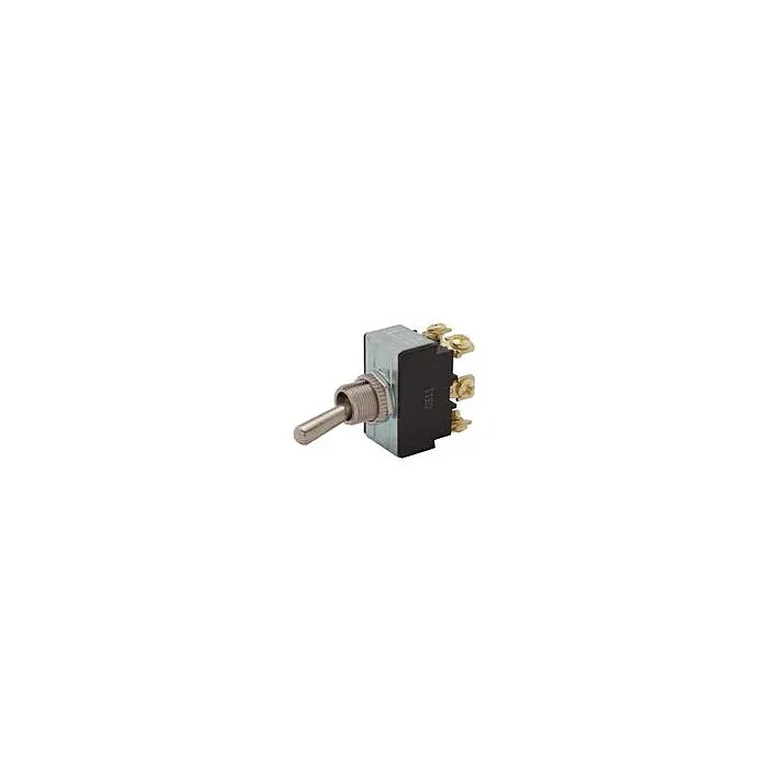 DC DPDT (On)-Off-(On) Sealed Toggle Switch, Screw Terminal