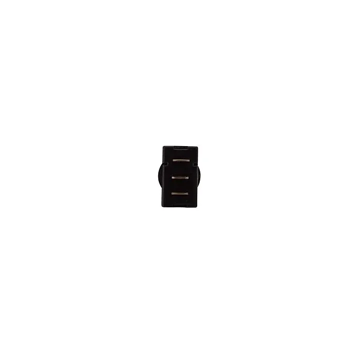 DC SPST ON-OFF Blue Illuminated Toggle Switch, DC Rated Only