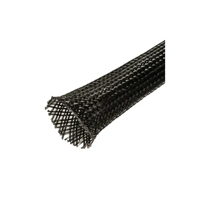 DC® Polyethylene Terephthalate Black3/4 in Inside Standard Expandable Sleeving