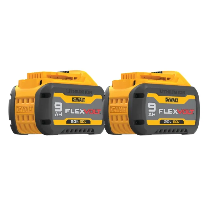 DEWALT FLEXVOLT 20V/60V MAX* 9.0 Ah Battery (2pk)