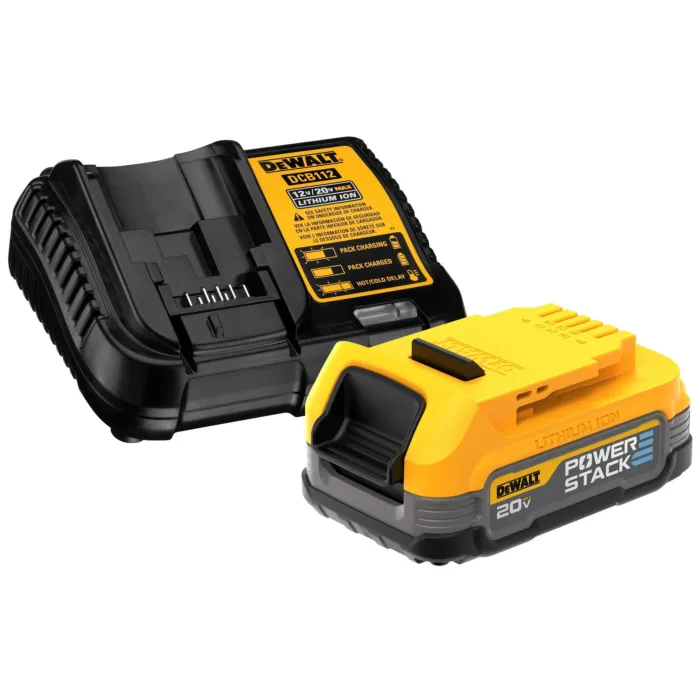 DEWALT 20V MAX* Starter Kit w/ XR POWERSTACK 1.7 Ah Compact Battery and Charger