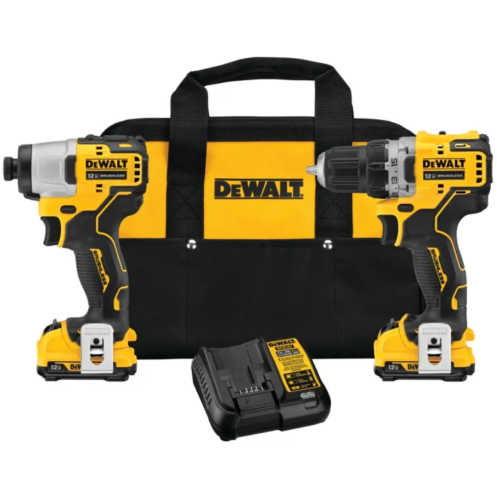 DEWALT XTREME 12V MAX* Brushless Cordless Drill and Impact Driver Kit