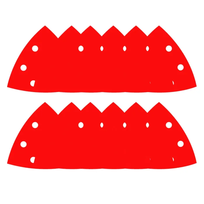 Diablo Tools 3-3/4" Oscillating Detail Triangle Sanding Sheet Assorted Pk