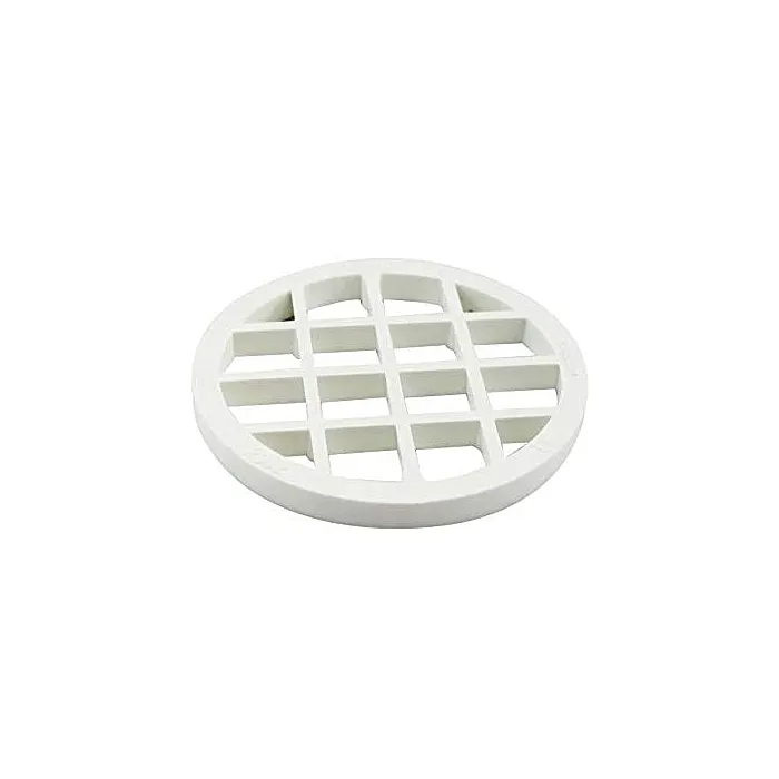 Eastman 2 in White Drainage Grate