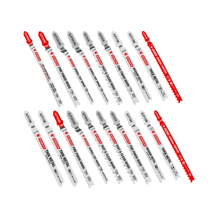 Diablo Tools Jig Saw Blade Set for Wood, Metal, and Plastics (20pc)