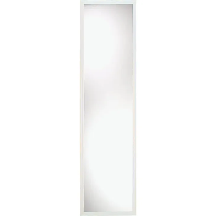 Home Decor Innovations Suave 13 In. x 49 In. White Plastic Door Mirror