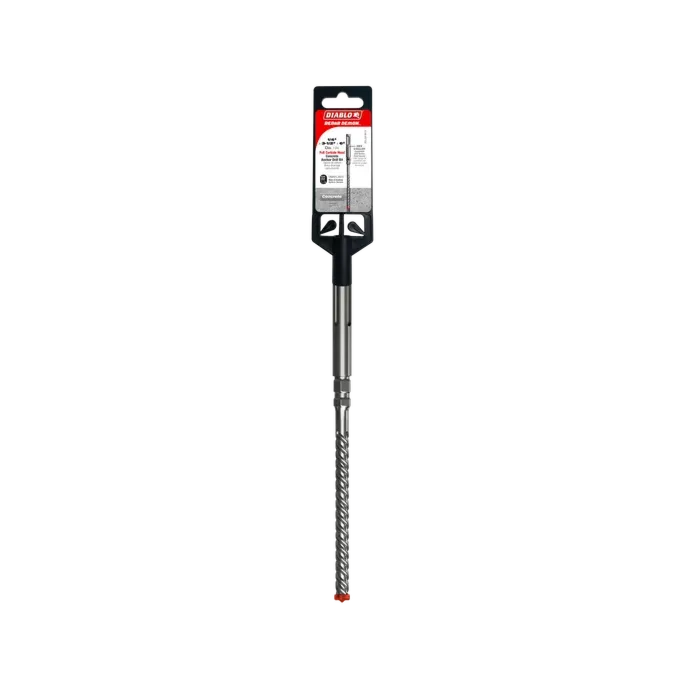 Diablo Tools Rebar Demon™ SDS-Plus Full Carbide Head Concrete Anchor Hammer Drill Bit - 1/4 in. x 6 in.