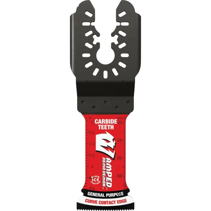 Diablo Tools AMPED™ Demo Demon™ Universal Fit Carbide Teeth Oscillating Blade for General Purpose Cuts - 1-1/4 in. x 2-1/8 in.