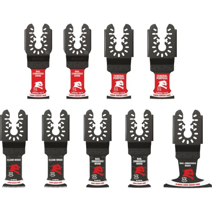 Diablo Tools Universal Fit General Purpose Oscillating Blade Set (9pc)