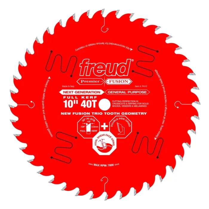 Freud Tools 10" Next Generation Premier Fusion General Purpose Blade