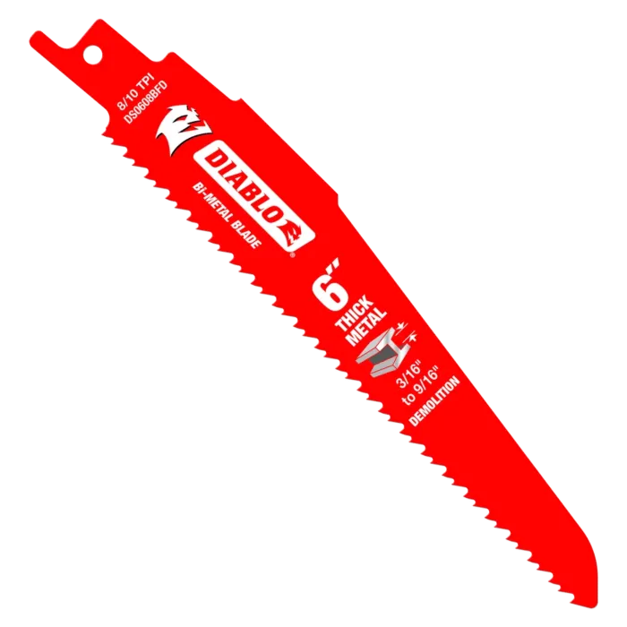 Diablo Tools freud® Bi-Metal 6 in Reciprocating Saw Blade
