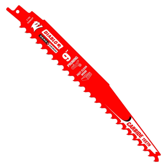Diablo Tools 9 in. Carbide Tipped Pruning and Clean Wood Blade (10-Pack)