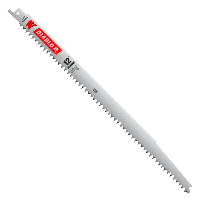Diablo Tools 12 in. Fleam Ground Recip Blade for Pruning (5-Pack)