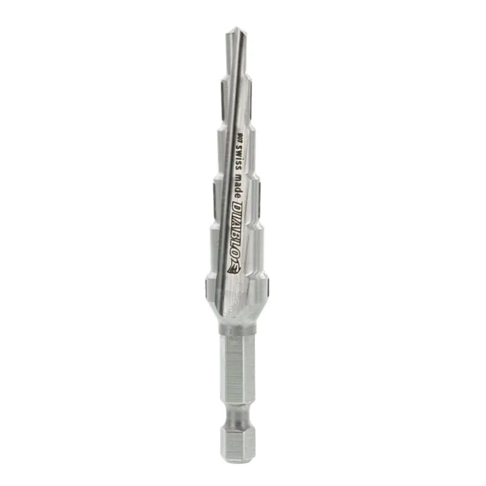 Diablo Tools 1/4 in. - 1/2 in. Impact Step Drill Bit (6 Steps)